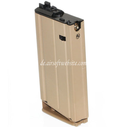 WE (WE-TECH) 31rd Gas Magazin Geeignet für WE SCAR-H MK17 GBB Gewehre Airsoft