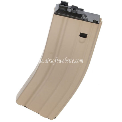 WE (WE-TECH) 30rd Gas Magazin Geeignet für WE Open Bolt L85 / SCAR-L / R5C / T65 / HK416 / AR M4 M16 GBB Gewehre Airsoft