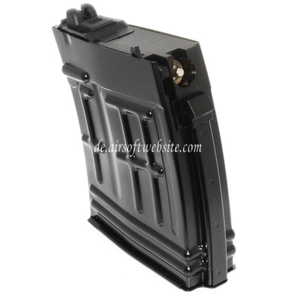 WE (WE-TECH) 21rd Gas Magazin Geeignet für WE ACE VD SVD Serie GBB Gewehre Airsoft Schwarz