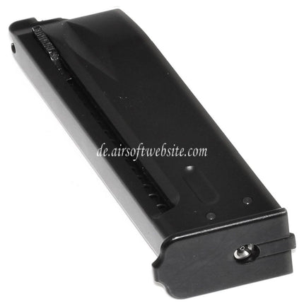 WE (WE-TECH) 20rd Gas Magazin Geeignet für WE (WE-TECH) BROWNING Hi-Power MK3 Serie GBB Pistolen Airsoft