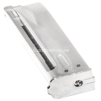 WE (WE-TECH) 20rd Gas Magazin Geeignet für WE (WE-TECH) BROWNING Hi-Power MK3 Serie GBB Pistolen Airsoft