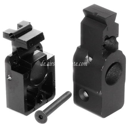 WE (WE-TECH) 227mm CNC Aluminum Daniel Defense Lizenziert ISGK Madbull RIS RAS Handschutz Schienen System Geeignet für WE L85 GBB Gewehre Airsoft Schwarz