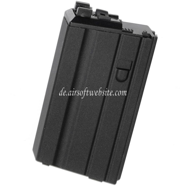 WE (WE-TECH) 20rd M16VN Gas Magazin Geeignet für WE Open Bolt Type L85 / SCAR-L / R5C / T65 / HK416 / AR M4 M16 M16A1 XM177 GBB Gewehre Airsoft Schwarz