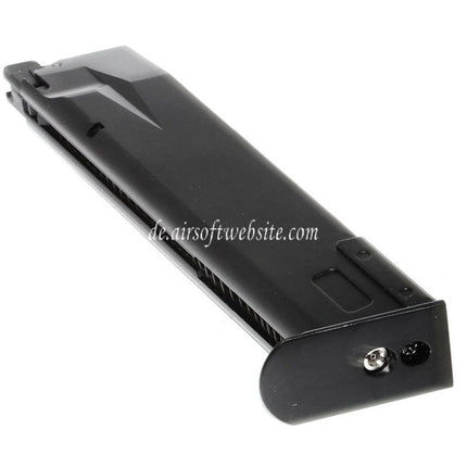 WE (WE-TECH) 35rd Gas Magazin Geeignet für Cybergun Swiss Arms P226 WE F226 P226 P-Virus Serie GBB Pistolen Airsoft