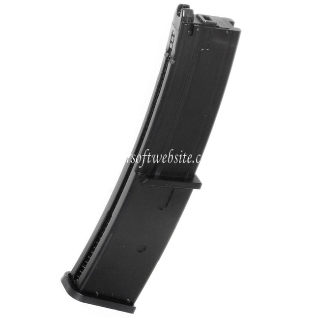 WE (WE-TECH) 44rd Gas Magazin Geeignet für WE SMG-8 MP7 Serie GBB SMG Gewehre Airsoft Schwarz