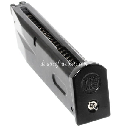 WE (WE-TECH) 26rd Gas Magazin Geeignet für AW MB Serie / KJW / Tokyo Marui / WE M9 M92 GBB Pistolen Airsoft