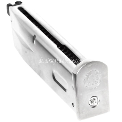 WE (WE-TECH) 26rd Gas Magazin Geeignet für AW MB Serie / KJW / Tokyo Marui / WE M9 M92 GBB Pistolen Airsoft