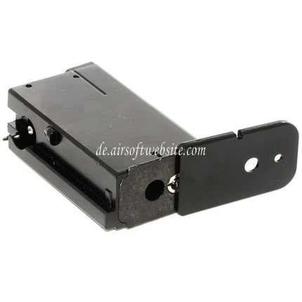 WE (WE-TECH) Gas Magazin (Lang/Kurzer Typ) Geeignet für Armorer Works AW Broomhandle BH WE M712 Serie GBB Pistolen Airsoft Schwarz