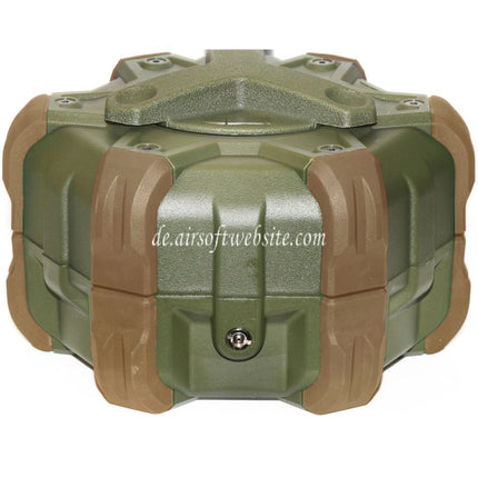 WE (WE-TECH) 350rd Gas Trommelmagazin Geeignet für Hi-Capa GBB Pistolen Airsoft