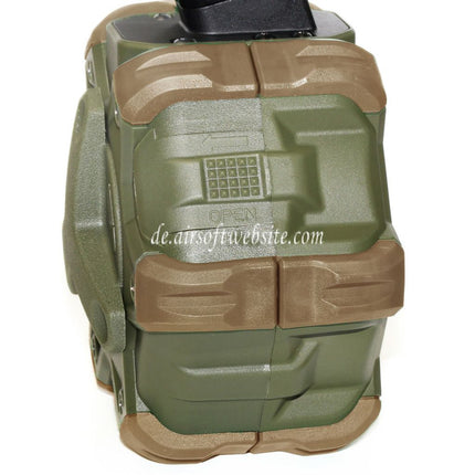 WE (WE-TECH) 350rd Gas Trommelmagazin Geeignet für AW MB Serie / KJW / WE / Tokyo Marui M9 M92 GBB Pistolen Airsoft