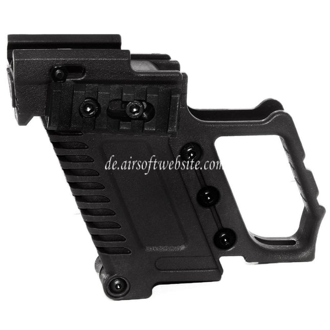 Double Bell Zwei Seiten Schienen Laden Conversion Kit Geeignet für APS ARMY DOUBLE BELL AW WE Tokyo Marui G17 G18C G34 G35 Serie GBB Pistolen Airsoft