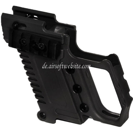 Double Bell Zwei Seiten Schienen Laden Conversion Kit Geeignet für APS ARMY DOUBLE BELL AW WE Tokyo Marui G17 G18C G34 G35 Serie GBB Pistolen Airsoft