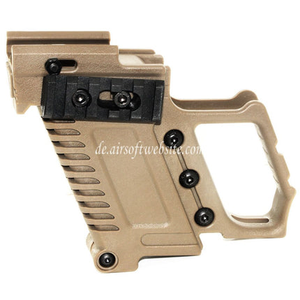 Double Bell Zwei Seiten Schienen Laden Conversion Kit Geeignet für APS ARMY DOUBLE BELL AW WE Tokyo Marui G17 G18C G34 G35 Serie GBB Pistolen Airsoft