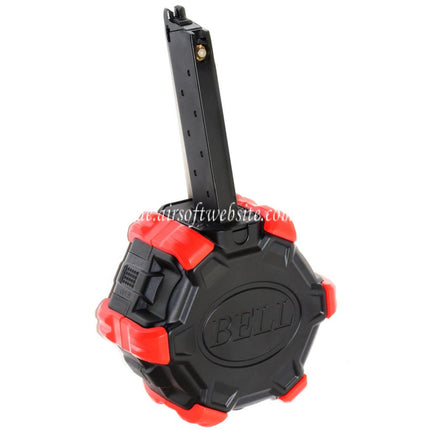 DOUBLE BELL 350rd Gas Adaptive Trommelmagazin Geeignet für DOUBLE BELL 1911 ARMY Tokyo Marui M1911 Serie GBB Pistolen Airsoft