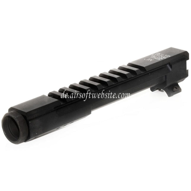 5KU Aluminium 20mm Schienen Gasrohr Geeignet für LCT GHK AK-Serie AEG GBB Gewehre Airsoft Schwarz