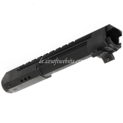 5KU Aluminium 20mm Schienen Gasrohr Geeignet für LCT GHK AK-Serie AEG GBB Gewehre Airsoft Schwarz