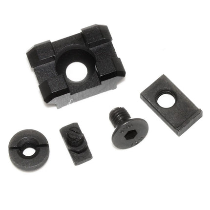 5KU B-2M 1-Slot 20mm Schienenabschnitt mit Schrauben Geeignet für M-LOK Montagesysteme