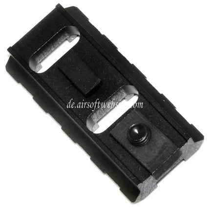 5KU B-2 4-Slots 20mm Schienenabschnitt mit Schrauben Geeignet für M-LOK Montagesysteme