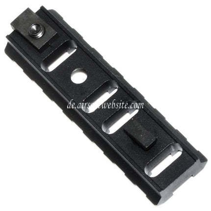 5KU B-2U 7-Slots 20mm Schienenabschnitt mit Schrauben Geeignet für M-LOK Montagesysteme