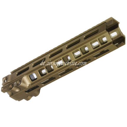 5KU 9.5 Zoll MK8 M-LOK Handschutz Schienen System Geeignet für Tokyo Marui AEG GBB MWS M4 Gewehre Airsoft