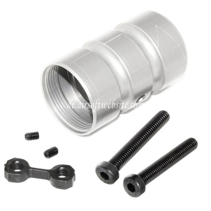 5KU 9.5 Zoll MK8 M-LOK Handschutz Schienen System Geeignet für Tokyo Marui AEG GBB MWS M4 Gewehre Airsoft