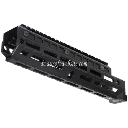 5KU 292mm Erweitertes M-LOK Universal Handschutz Kit Schienen System Geeignet für LCT GHK CYMA D-BOYS E&L AK47 AK74 Serie Gewehre Airsoft Schwarz