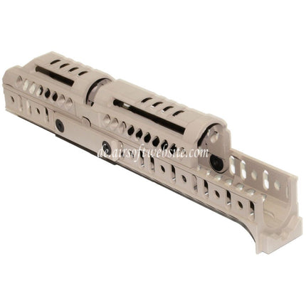 5KU 254mm SPORT 1 Modular Handguard Kit Rail System Geeignet für D-BOYS GHK LCT AKM AK74 AK102 AK104 AK105 Serie Gewehre Airsoft