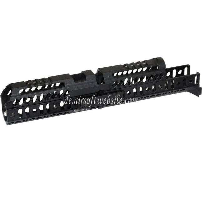 5KU 295mm SPORT 4 Modular Handguard Kit Rail System Geeignet für D-BOYS GHK LCT AKM AK74 Serie Gewehre Airsoft