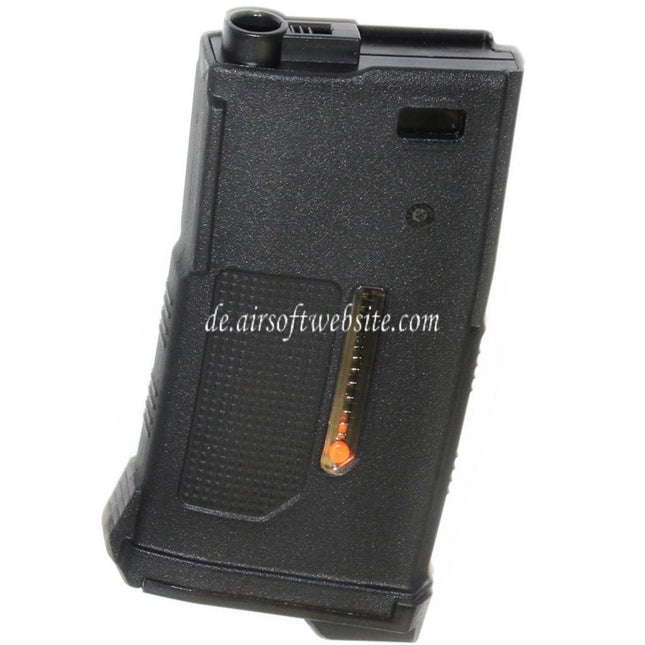 PTS 170rd EPM1-S Mid-Cap Enhanced Polymer Magazin Kurzer Typ Geeignet für M4 M16 Serie AEG Gewehre Airsoft