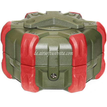 WE (WE-TECH) 350rd Gas Trommelmagazin Geeignet für WE PCC Type 888 888C RARS R5C M4 M16 Serie GBB Gewehre Airsoft