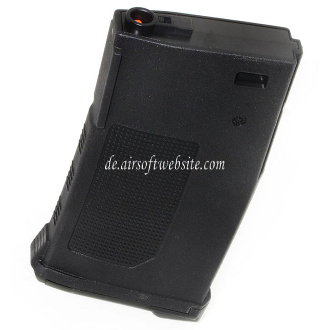 PTS 150rd EPM-LR Mid-Cap Enhanced Polymer Magazin Geeignet für A&K G&P SR25/XM110 Serie AEG Gewehre Airsoft Schwarz