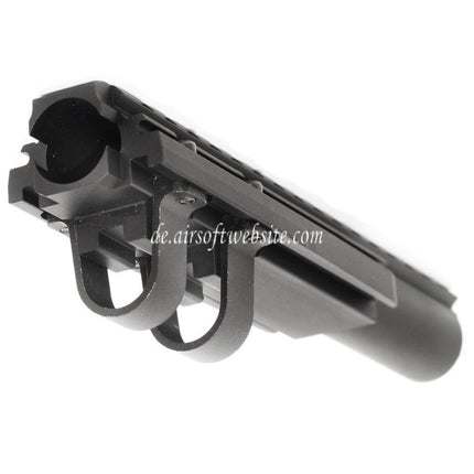 CYMA 20mm Oberer Handschutz Obere Reling Gasrohr Geeignet für AEG GBB Gewehre der AK Serie Airsoft Schwarz