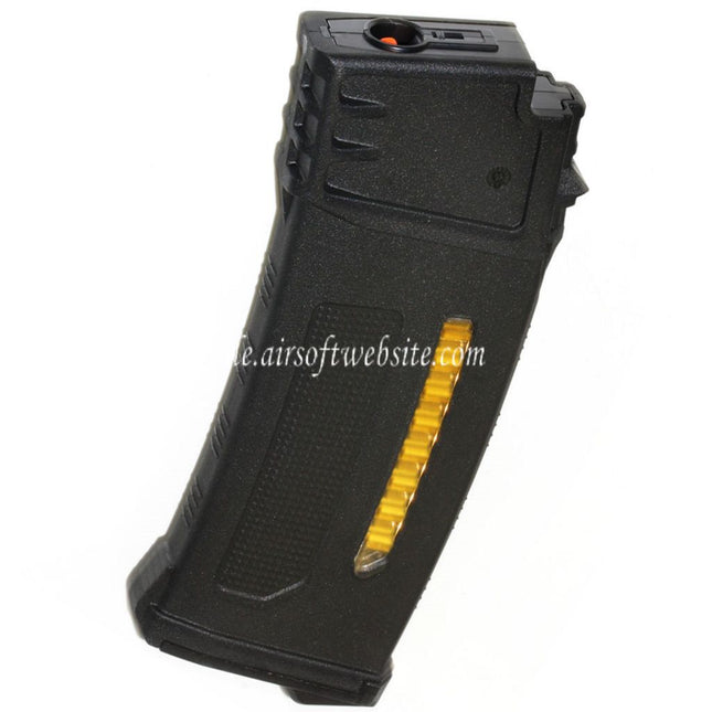 PTS 120rd EPM-G Mid-Cap Enhanced Polymer Magazin Geeignet für G36 Serie AEG Gewehre Airsoft Schwarz