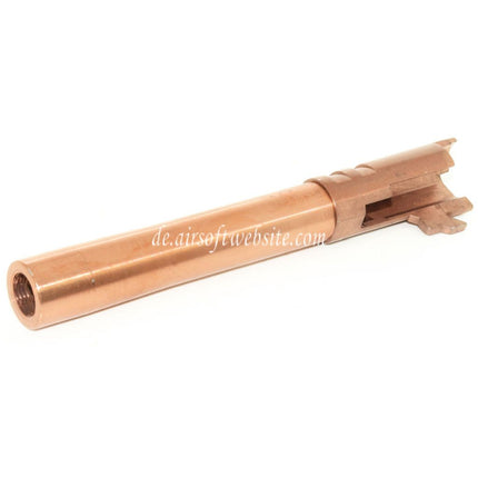 Armorer Works AW Custom 134mm/138mm Äußerer Lauf Geeignet für EMG STI TTI / AW / WE / Tokyo Marui Hi-Capa 5.4 Variants GBB Pistolen Airsoft Bronze