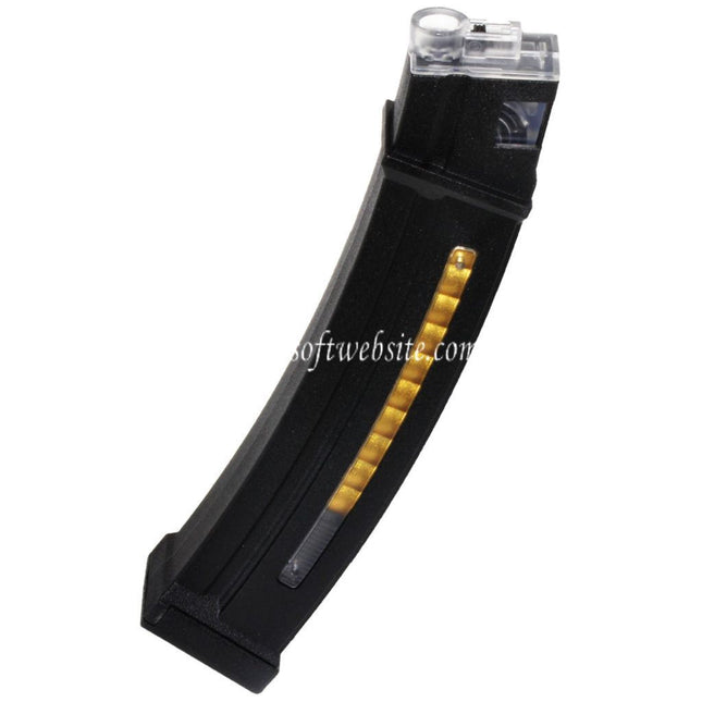 CYMA 130rd Mid-Cap Magazin Geeignet für Classic Army / CYMA / G&P / Golden Eagle / JG / SRC / Tokyo Marui MP5 Serie AEG Gewehre Airsoft Schwarz