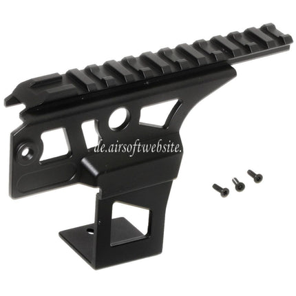 CYMA Optische Zielfernrohre Schienenmontagesockel Geeignet für CYMA Classic Army ICS JG Tokyo Marui AK-Serie AEG Gewehre Airsoft Schwarz
