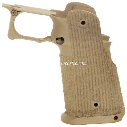 ARMY ARMAMENT Gepunkteter Pistolengriff Geeignet für R501 Costa Carry Comp R601 TTI Combat Master EMG AW WE Tokyo Marui Hi-Capa Serie GBB Pistolen Airsoft