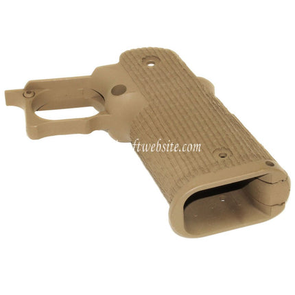 ARMY ARMAMENT Gepunkteter Pistolengriff Geeignet für R501 Costa Carry Comp R601 TTI Combat Master EMG AW WE Tokyo Marui Hi-Capa Serie GBB Pistolen Airsoft