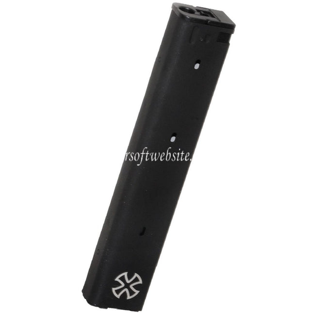 APS EMG 220rd Hi-Cap Magazin Geeignet für EMG Noveske Space Invader PCC Serie AEG Gewehre Airsoft Schwarz