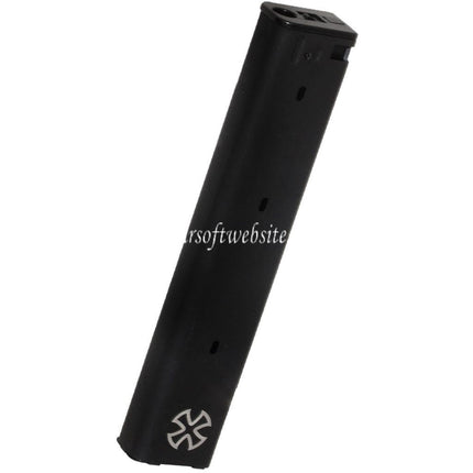 APS EMG 48rd Mid-Cap Magazin Geeignet für EMG Noveske Space Invader PCC Serie AEG Gewehre Airsoft Schwarz