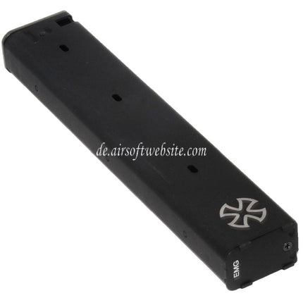 APS EMG 48rd Mid-Cap Magazin Geeignet für EMG Noveske Space Invader PCC Serie AEG Gewehre Airsoft Schwarz