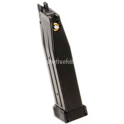 ARMY ARMAMENT 30rd Gas Magazin Geeignet für Hi-Capa Serie GBB Pistolen Airsoft Schwarz