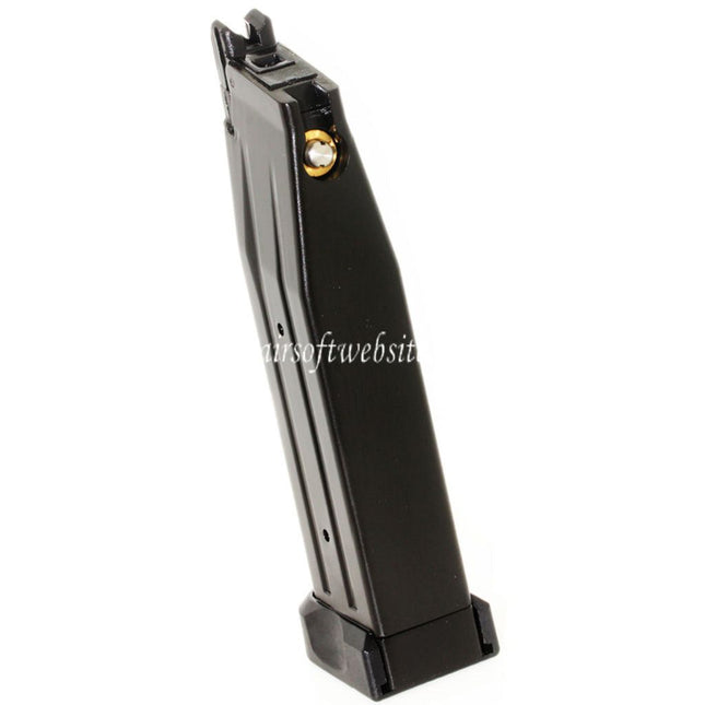 ARMY ARMAMENT 30rd Gas Magazin Geeignet für Hi-Capa Serie GBB Pistolen Airsoft Schwarz