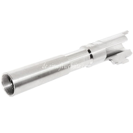 5KU 4.75 Zoll Comp-Ready Äußerer Lauf Geeignet für AW / WE / Tokyo Marui Hi-Capa 5.1 STI .38 SUPER Silber