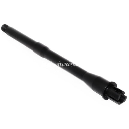 E&C 11/11.5 Zoll Aluminium Außenlauf -14mm CCW Gegen den Uhrzeigersinn Geeignet für M4 M16 Serie AEG Gewehre Airsoft Schwarz