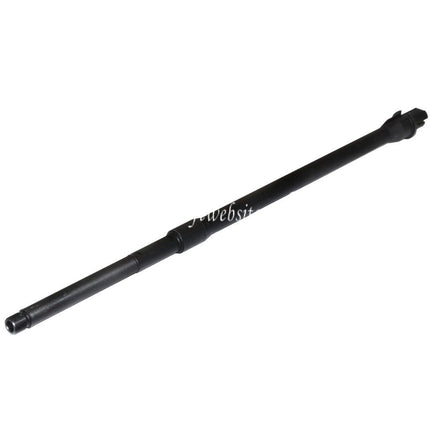 E&C 19.5/20 Zoll Aluminium Außenlauf -14mm CCW Gegen den Uhrzeigersinn Geeignet für M16VN M16A1 Serie AEG Gewehre Airsoft Schwarz