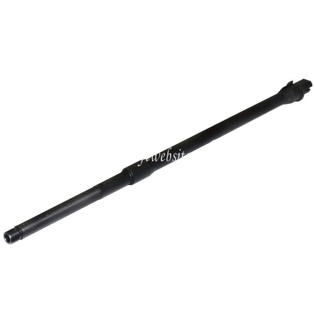 E&C 19.5/20 Zoll Aluminium Außenlauf -14mm CCW Gegen den Uhrzeigersinn Geeignet für M16VN M16A1 Serie AEG Gewehre Airsoft Schwarz