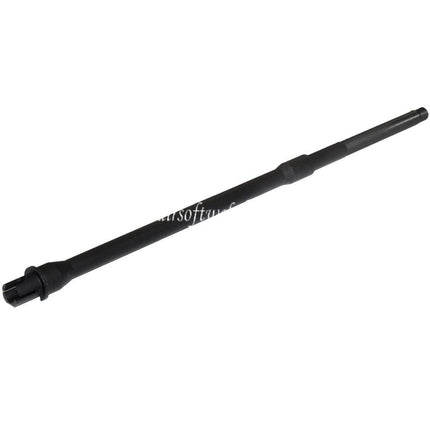 E&C 19.5/20 Zoll Aluminium Außenlauf -14mm CCW Gegen den Uhrzeigersinn Geeignet für M16VN M16A1 Serie AEG Gewehre Airsoft Schwarz