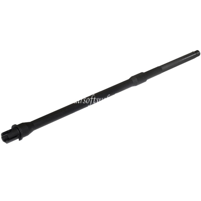 E&C 19.5/20 Zoll Aluminium Außenlauf -14mm CCW Gegen den Uhrzeigersinn Geeignet für M16VN M16A1 Serie AEG Gewehre Airsoft Schwarz