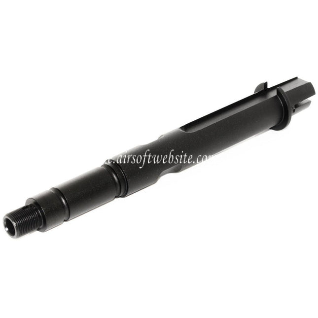E&C 7.75/8.5 Zoll Aluminium Außenlauf -14mm CCW Gegen den Uhrzeigersinn Geeignet für E&C 416 G-Stil Serie AEG Gewehre Airsoft Schwarz